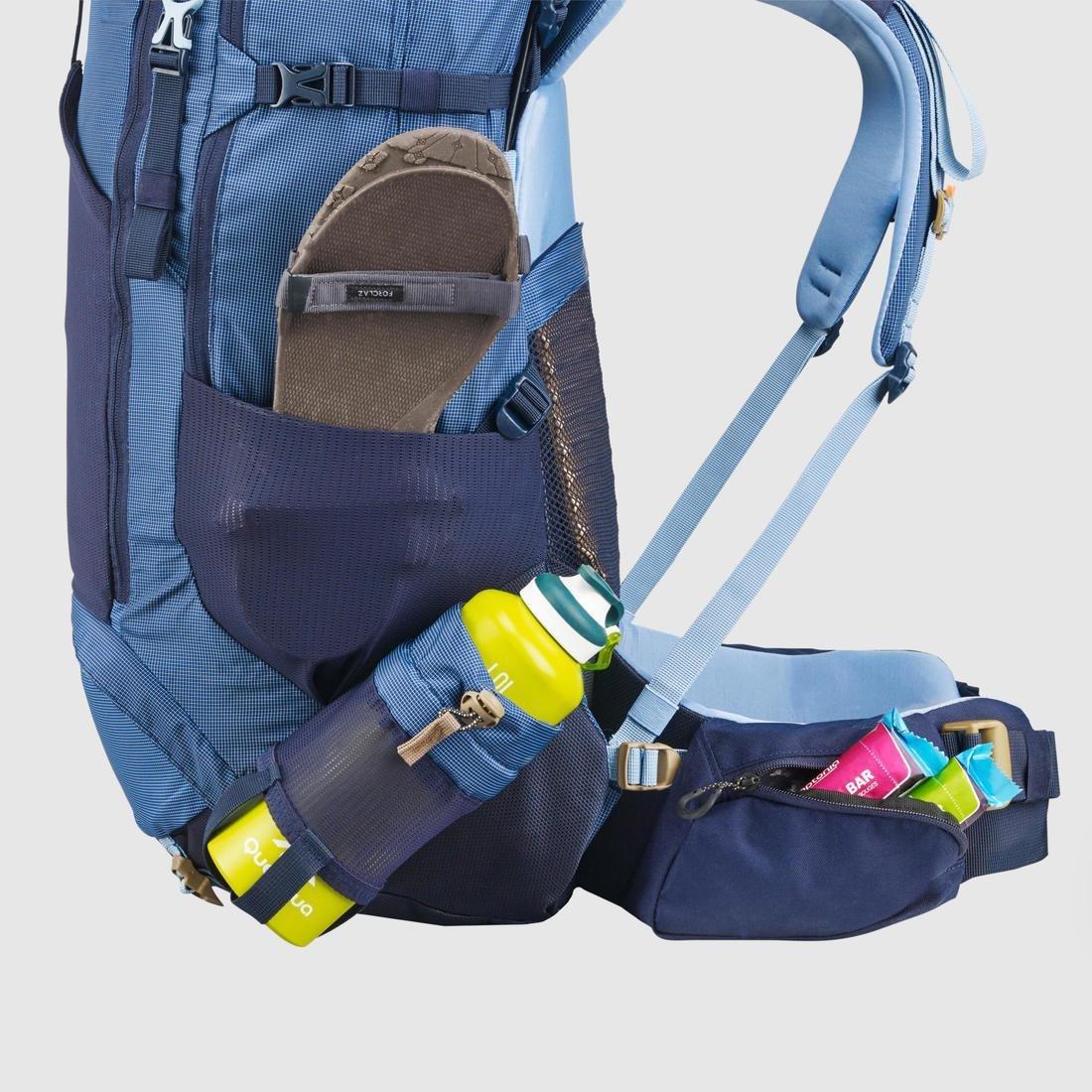 50L  Women's 50+ Rucksack 10L - Blue, Whale Grey, , large image number 9