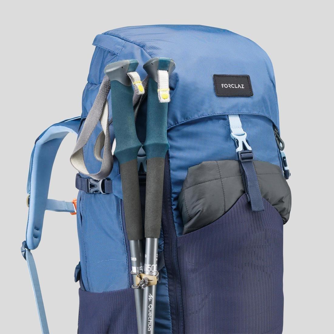 50L  Women's 50+ Rucksack 10L - Blue, Whale Grey, , large image number 11