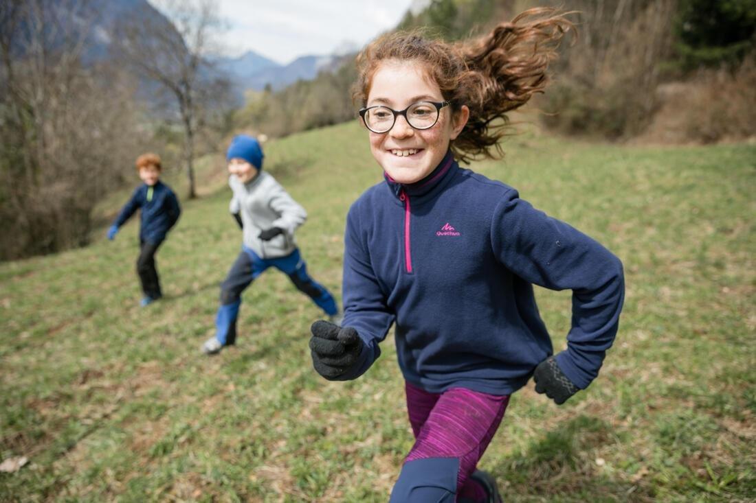 12-13 Years Kids' Hiking Fleece - Mh100 Aged 7-15, Deep Blue, , large image number 8