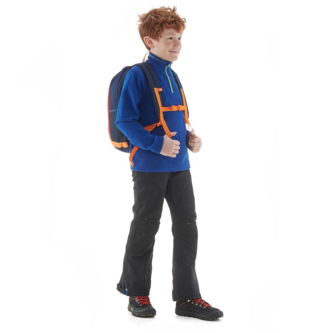 12-13 Years Kids' Hiking Fleece - Mh100 Aged 7-15, Deep Blue, , large image number 12