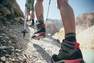 QUECHUA - حذاء مشي على الجبال مقاوم للماء للسيدات، م.هـ.100 ميد، جرانيتي، مقاس 37 أوروبي
