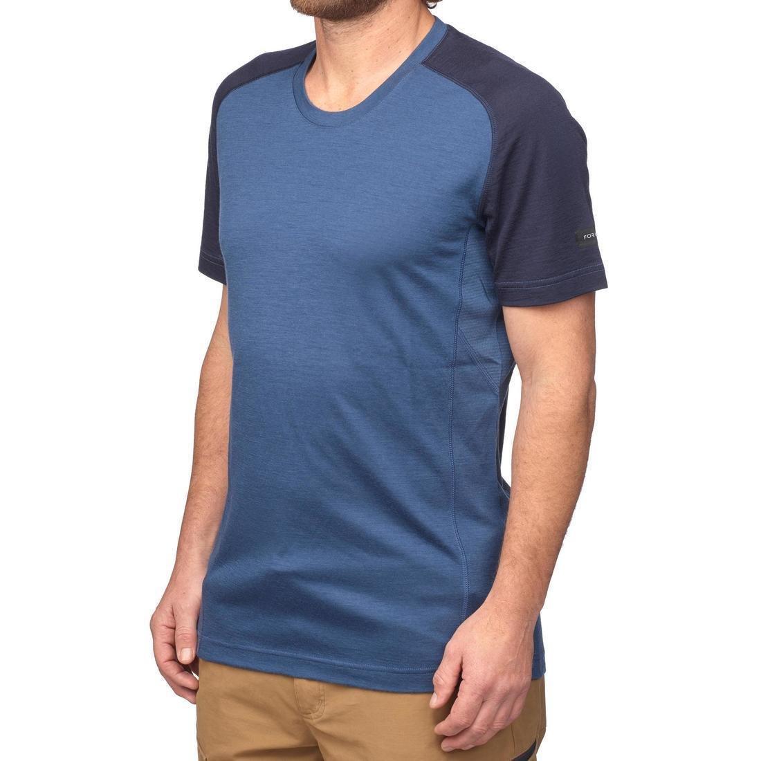 2XL  Men's Short-Sleeved Merino T-Shirt, Whale Grey, , large image number 3