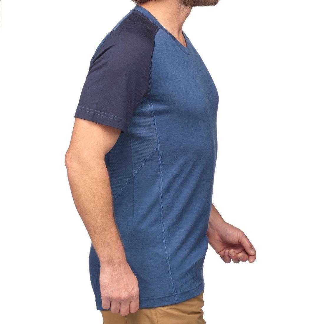 2XL  Men's Short-Sleeved Merino T-Shirt, Whale Grey, , large image number 4