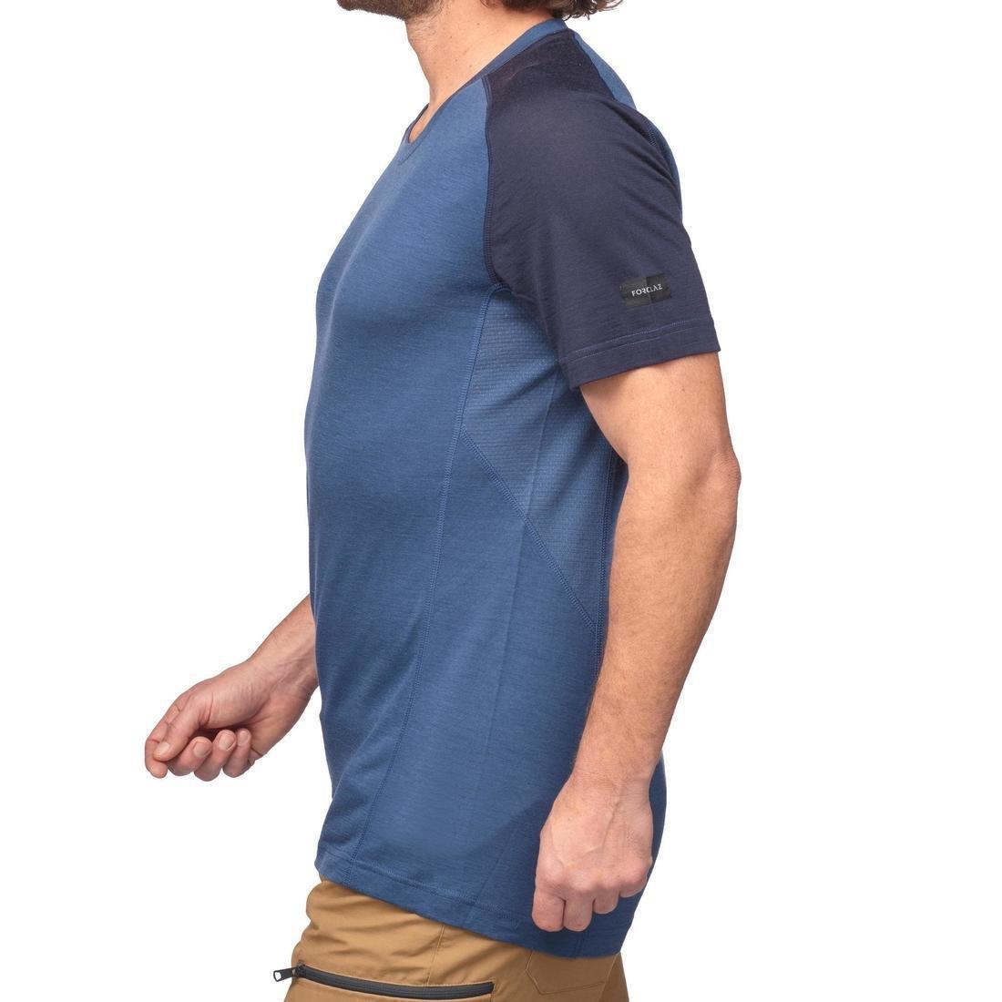 2XL  Men's Short-Sleeved Merino T-Shirt, Whale Grey, , large image number 6