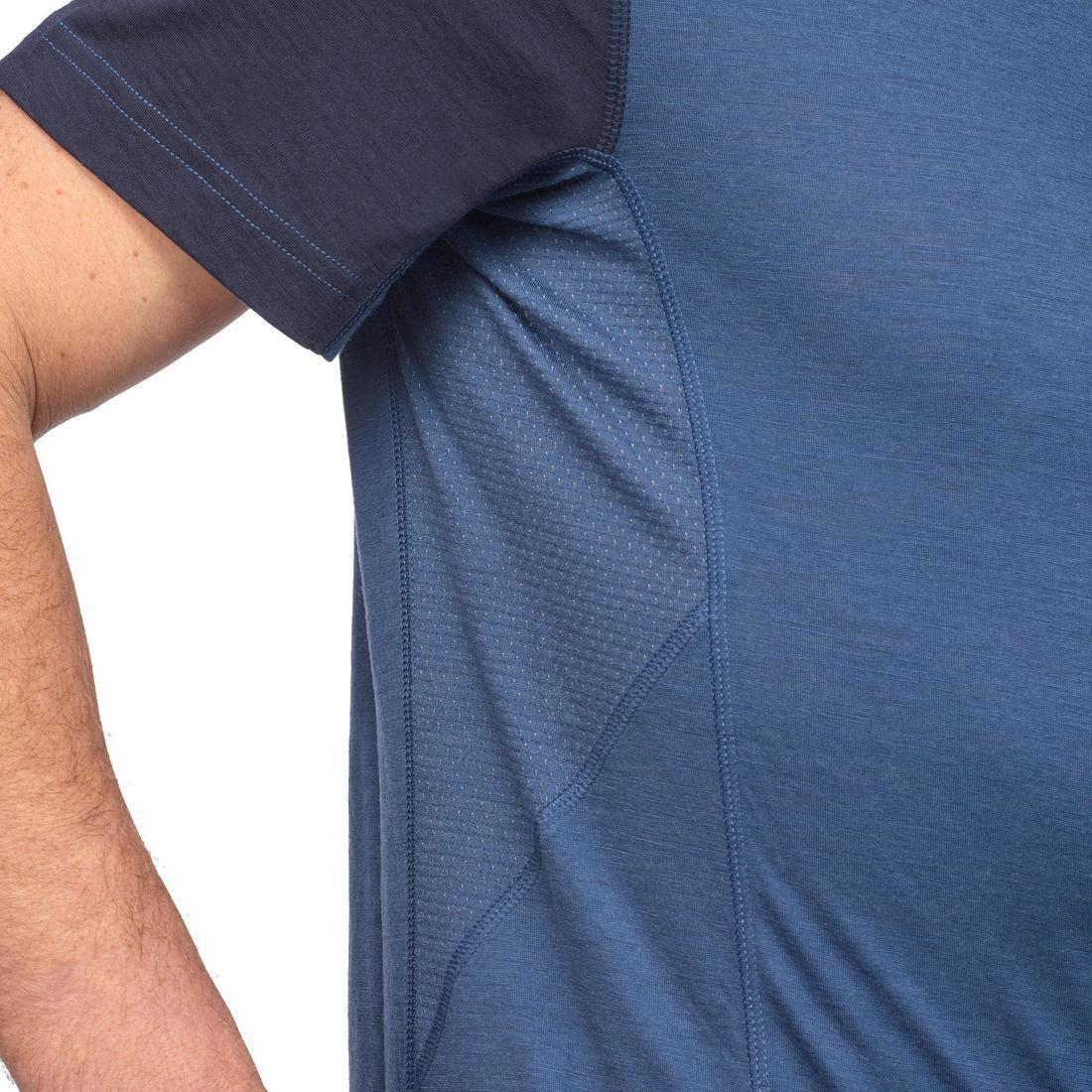 2XL  Men's Short-Sleeved Merino T-Shirt, Whale Grey, , large image number 7