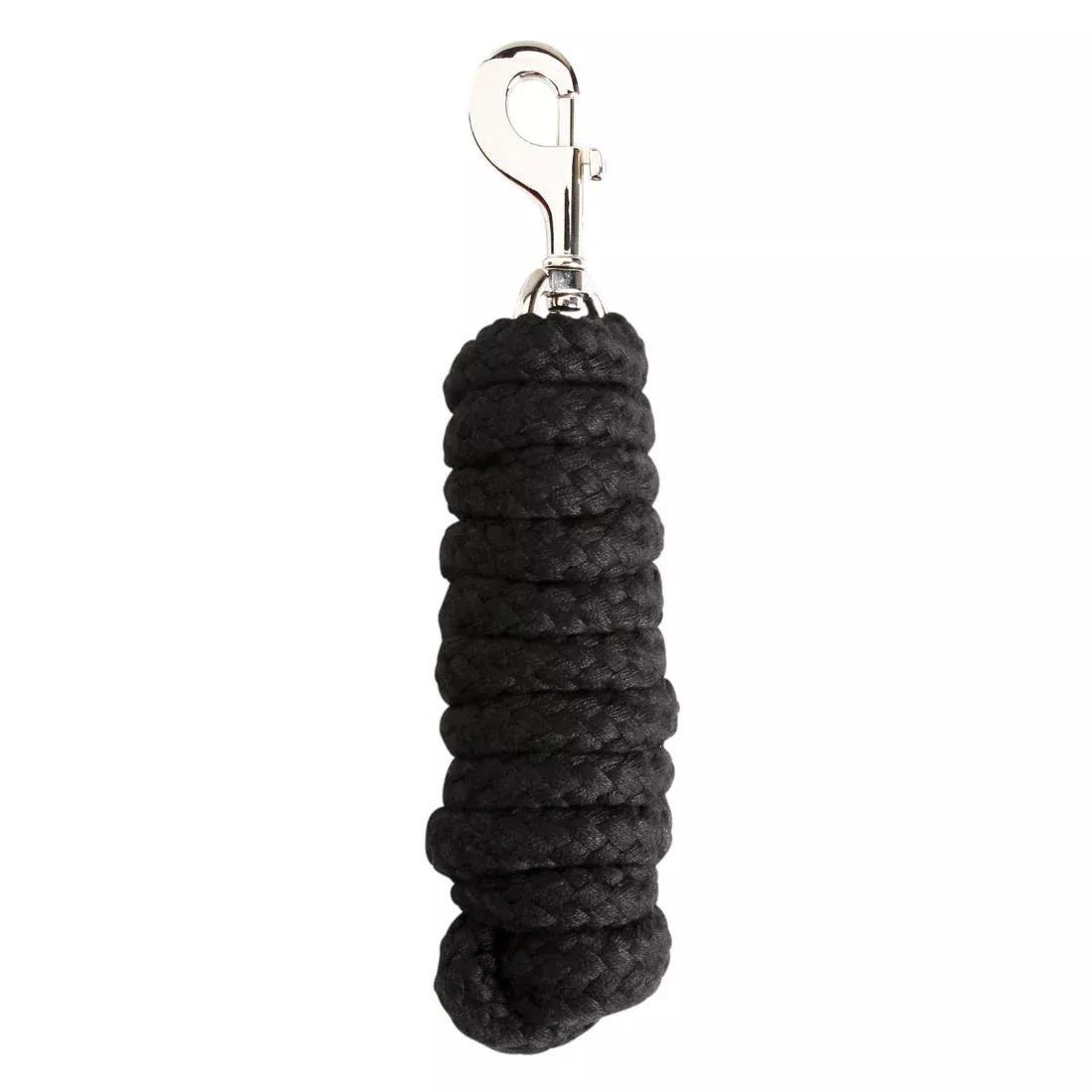 Tack Horse Riding 2M Leadrope For Horse And Pony, Black, , large image number 0