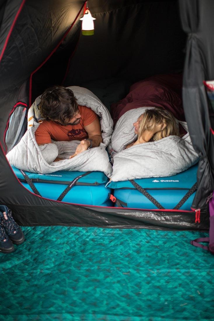 Large  Cotton Camping Sleeping Bag, Chocolate Truffle, No Color, large image number 14