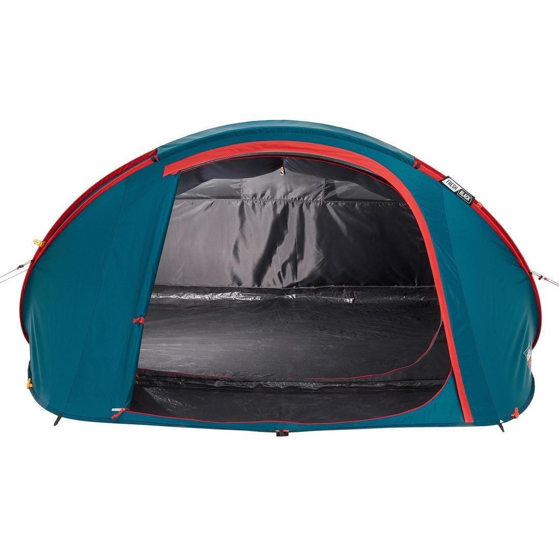 Camping Tent - 2 Seconds - Fresh And Black Xl - 3 Person, Snow White, No Color, large image number 3