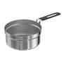 QUECHUA - Hiker'S Camping Stainless Steel Cook Set Mh100 2 People (1.6 L), Dark Grey