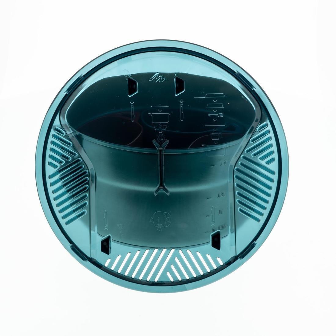 طقم طهي من الفولاذ المقاوم للصدأ لشخصين، رمادي غامق، 3.5L, No Color, large image number 12