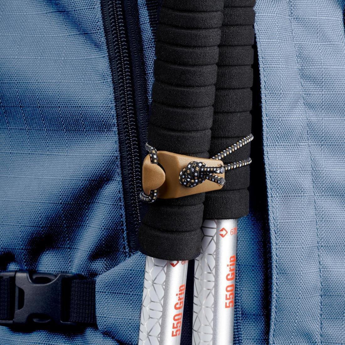 حقيبة ظهر سيمبيوم نسائي للرحلات 60 لتر 50 + 10 لتر - أم تي900، أزرق رمادي, No Color, large image number 8