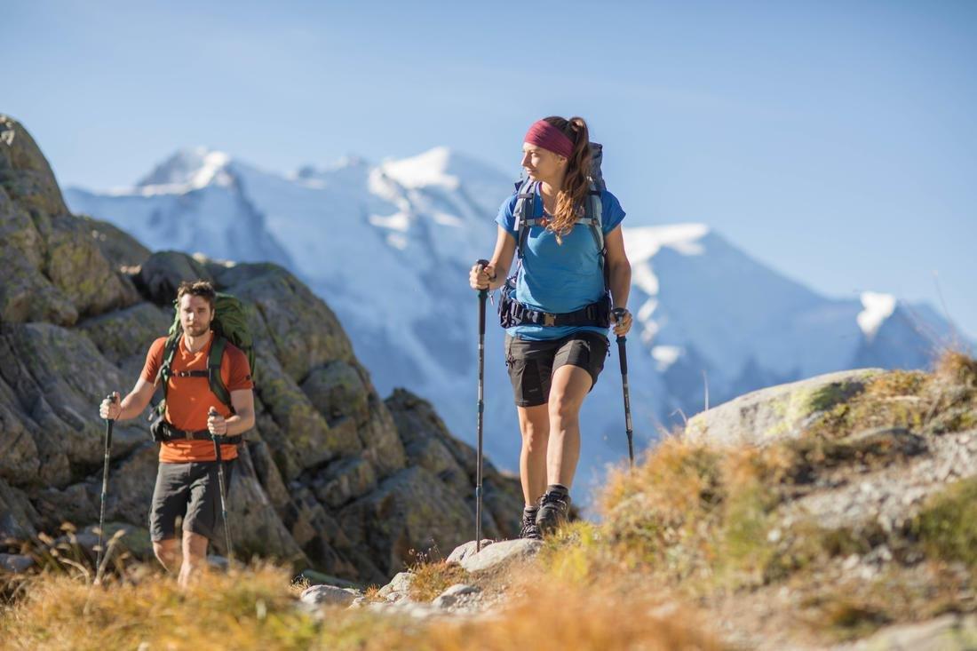 XL Men's Mountain Trekking Durable Shorts - Trek 500, Grey, No Color, large image number 13