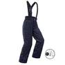 WEDZE - 8-10Y  Children's Ski Trousers, Navy Blue