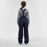 WEDZE - 10-12Y  Children's Ski Trousers, Navy Blue