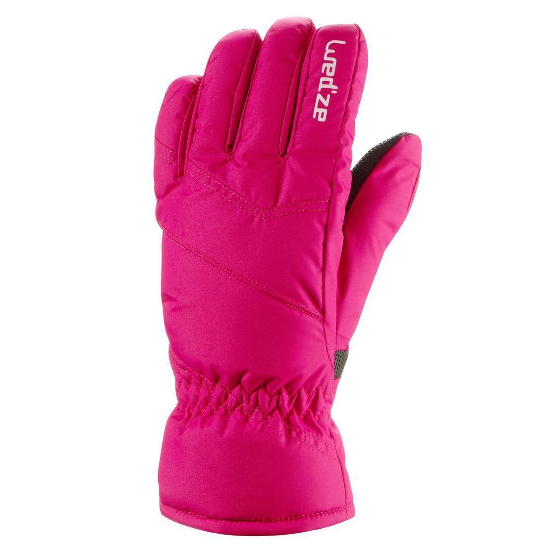 4-5Y Junior Ski Gloves - Black, No Color, large image number 0