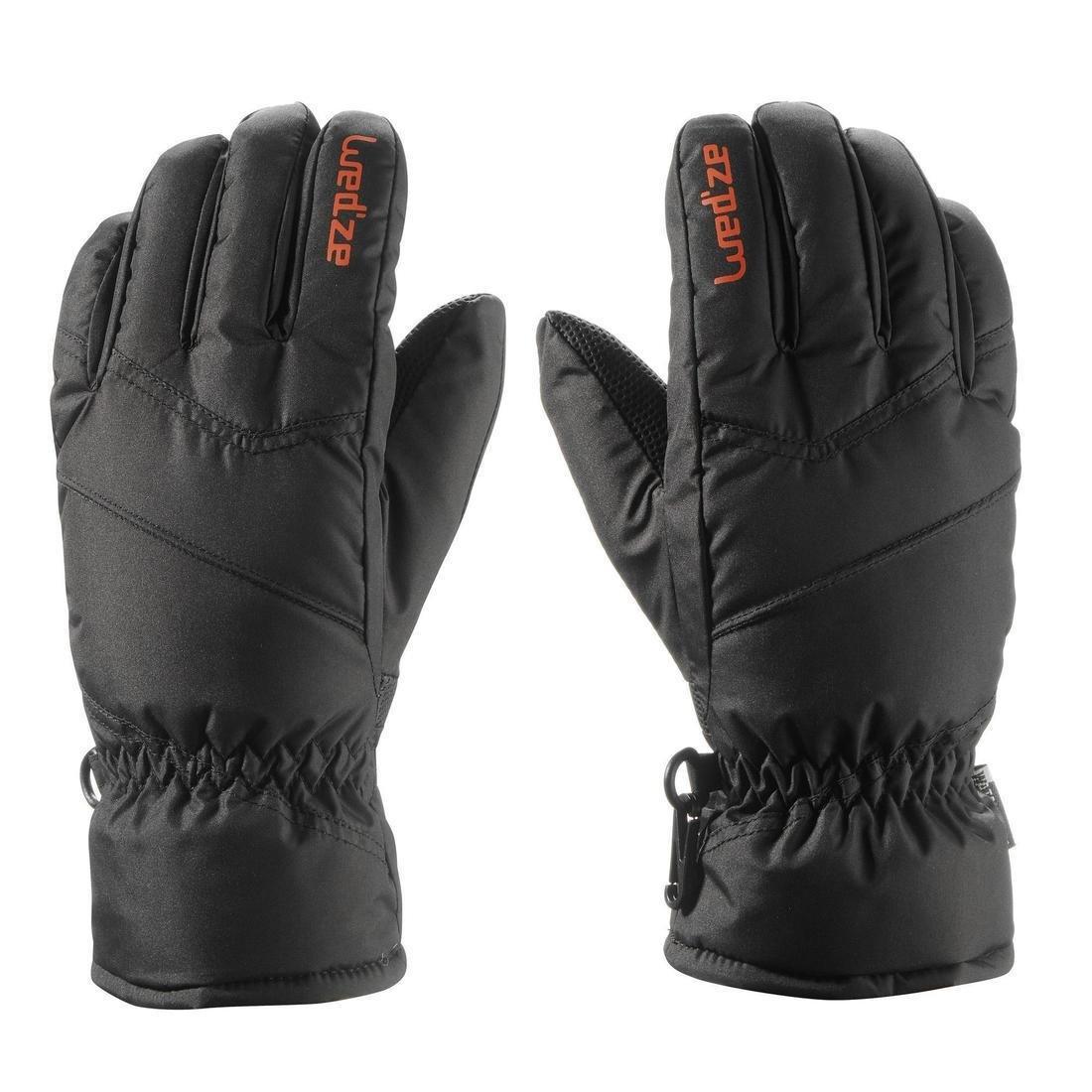 4-5Y Junior Ski Gloves - Black, No Color, large image number 2