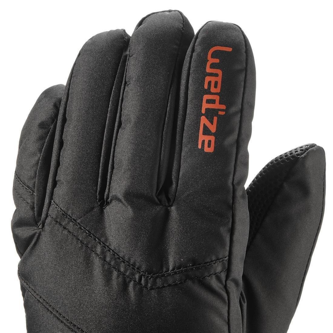 4-5Y Junior Ski Gloves - Black, No Color, large image number 3