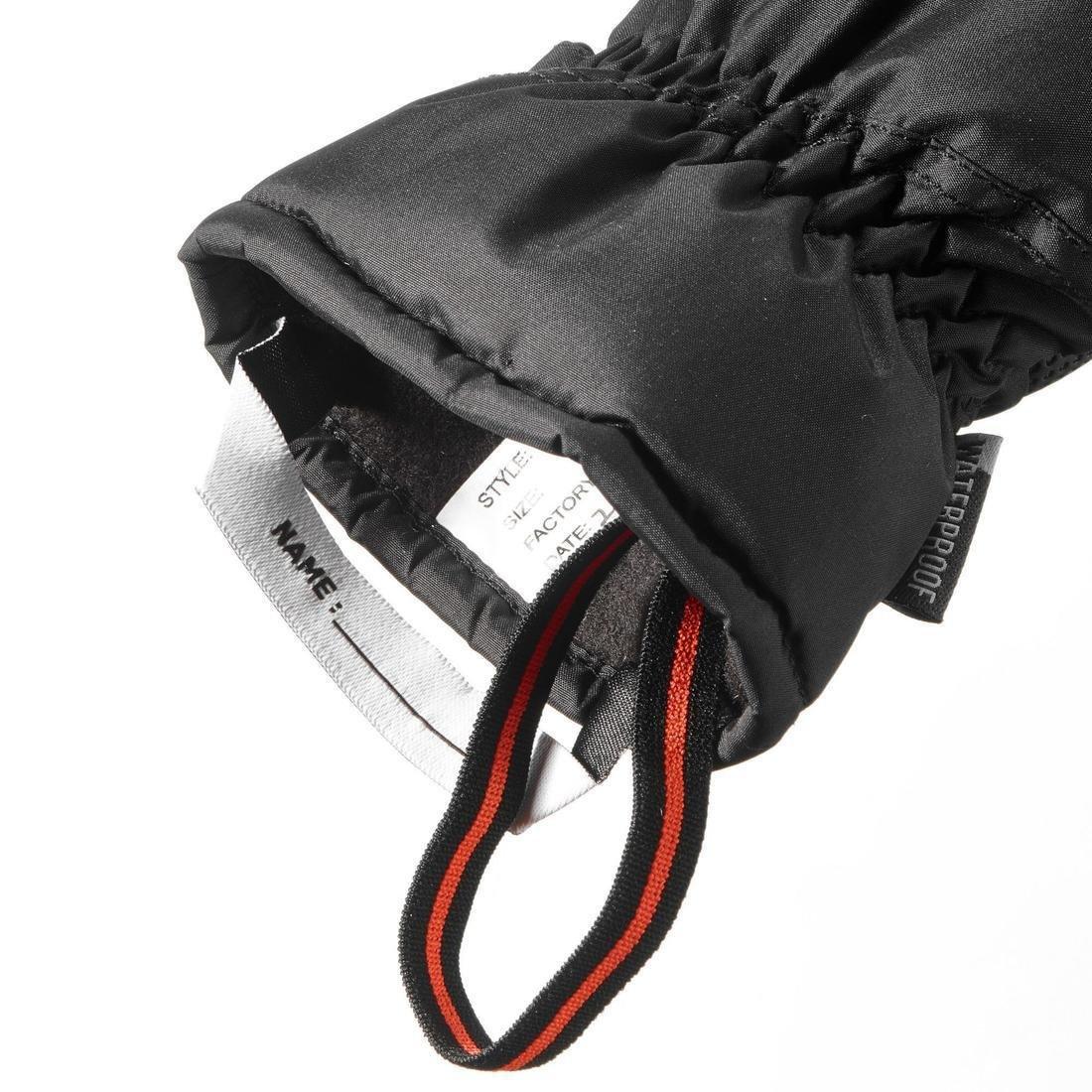 4-5Y Junior Ski Gloves - Black, No Color, large image number 4