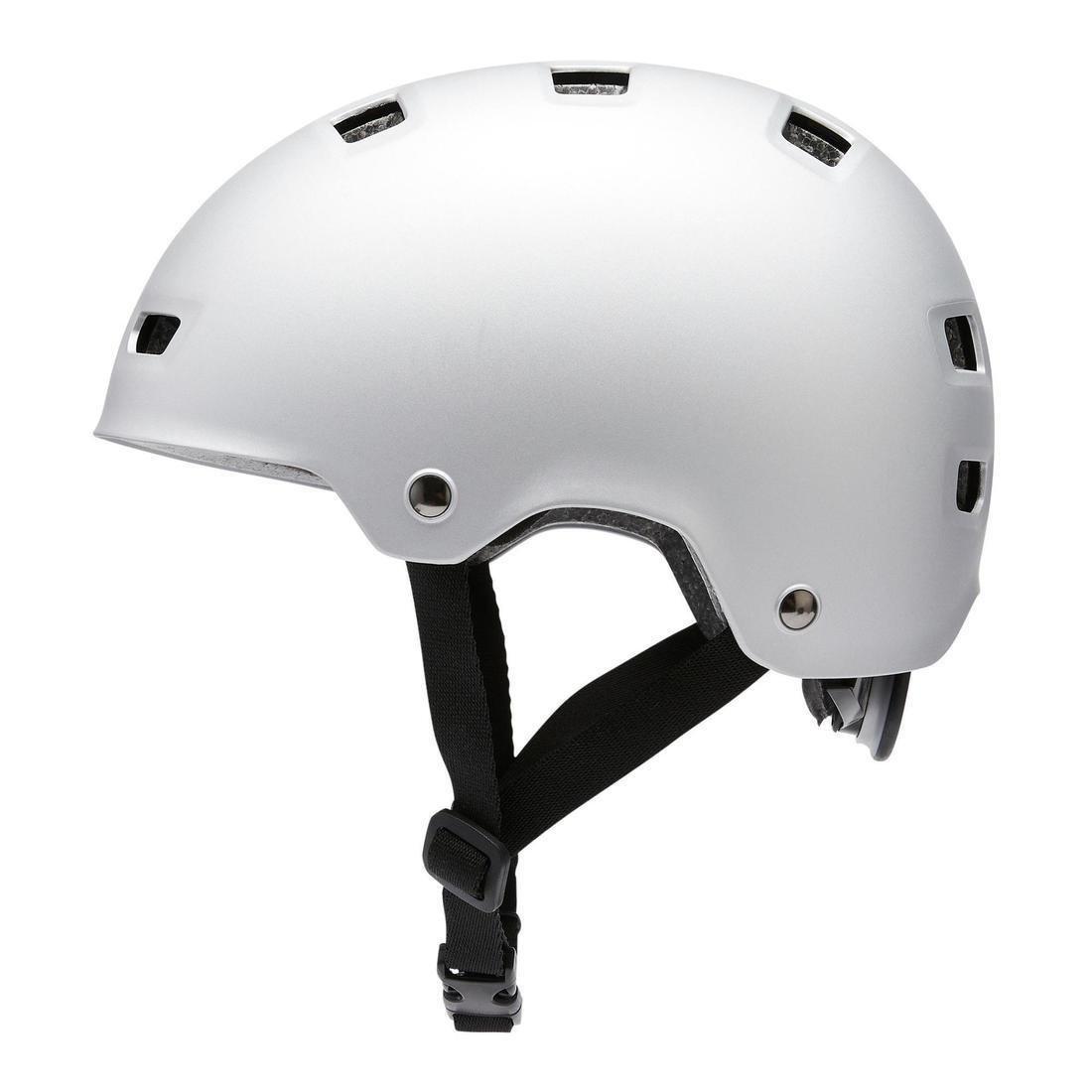 55-59 cm  MF500 Skating Skateboarding Scootering Helmet, Light Cyan, No Color, large image number 11