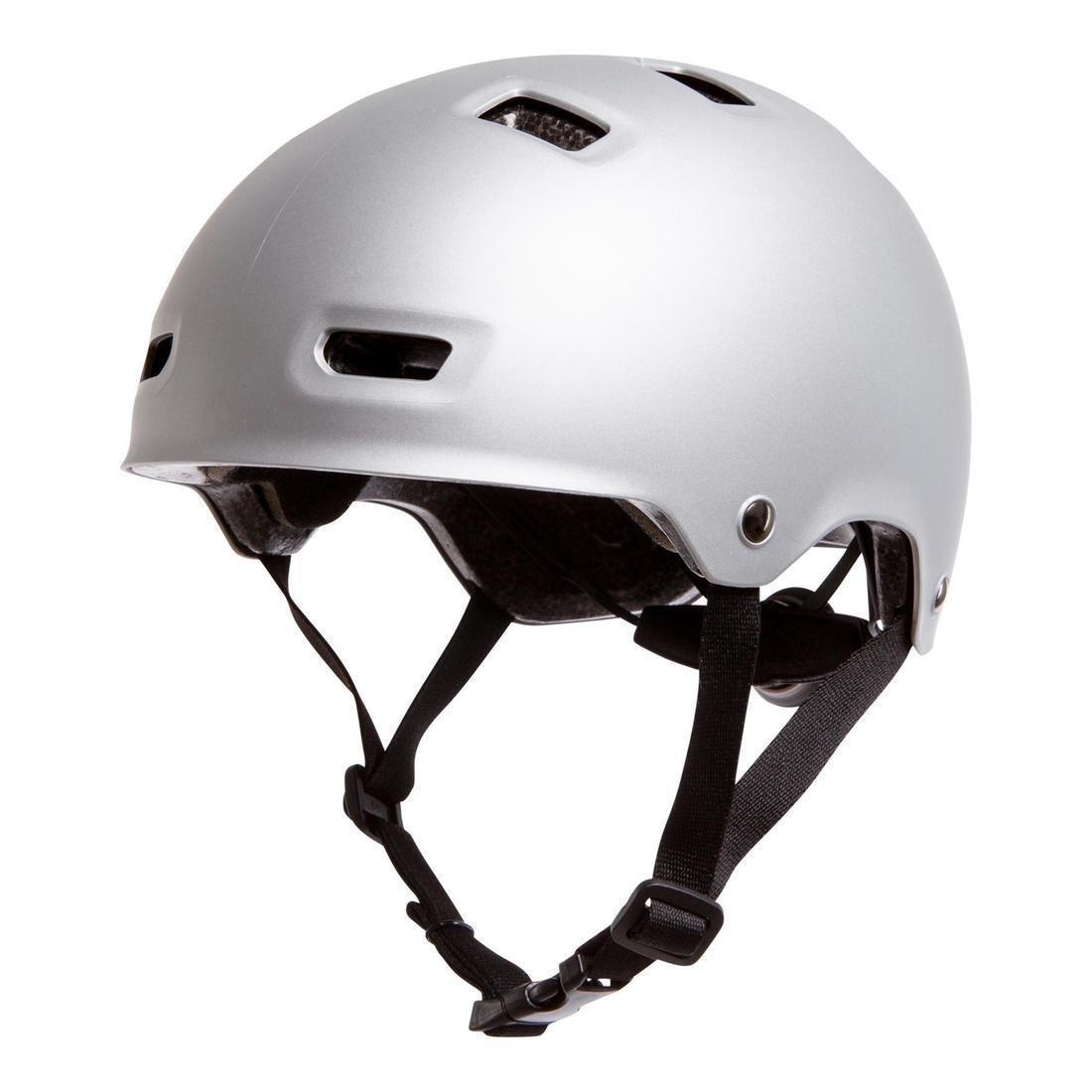 55-59 cm  MF500 Skating Skateboarding Scootering Helmet, Light Cyan, No Color, large image number 12