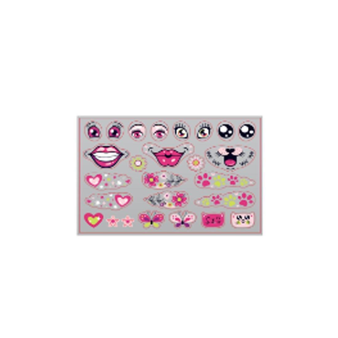 Girls' Stickers B1, Red, , large image number 7