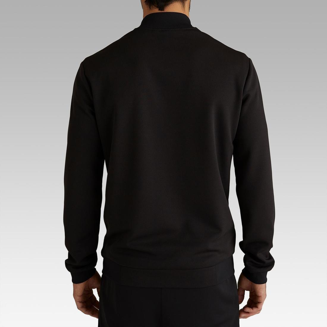 Extra Large  T100 Adult Light Football Jacket, Black, , large image number 3