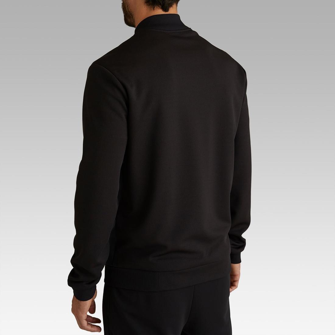 Extra Large  T100 Adult Light Football Jacket, Black, , large image number 4