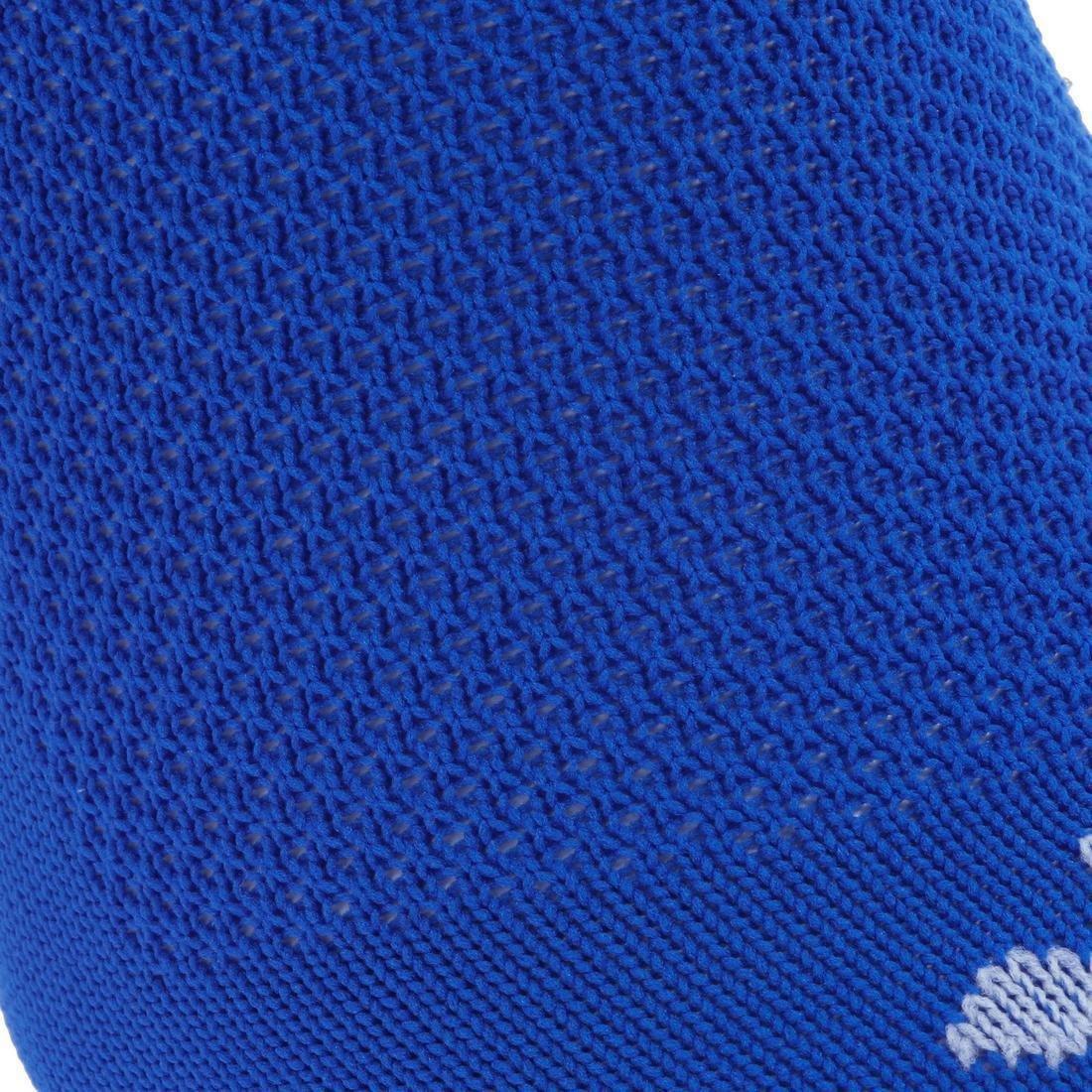 EU 35-38  Kids' Football Socks F100, Bright Indigo, , large image number 11