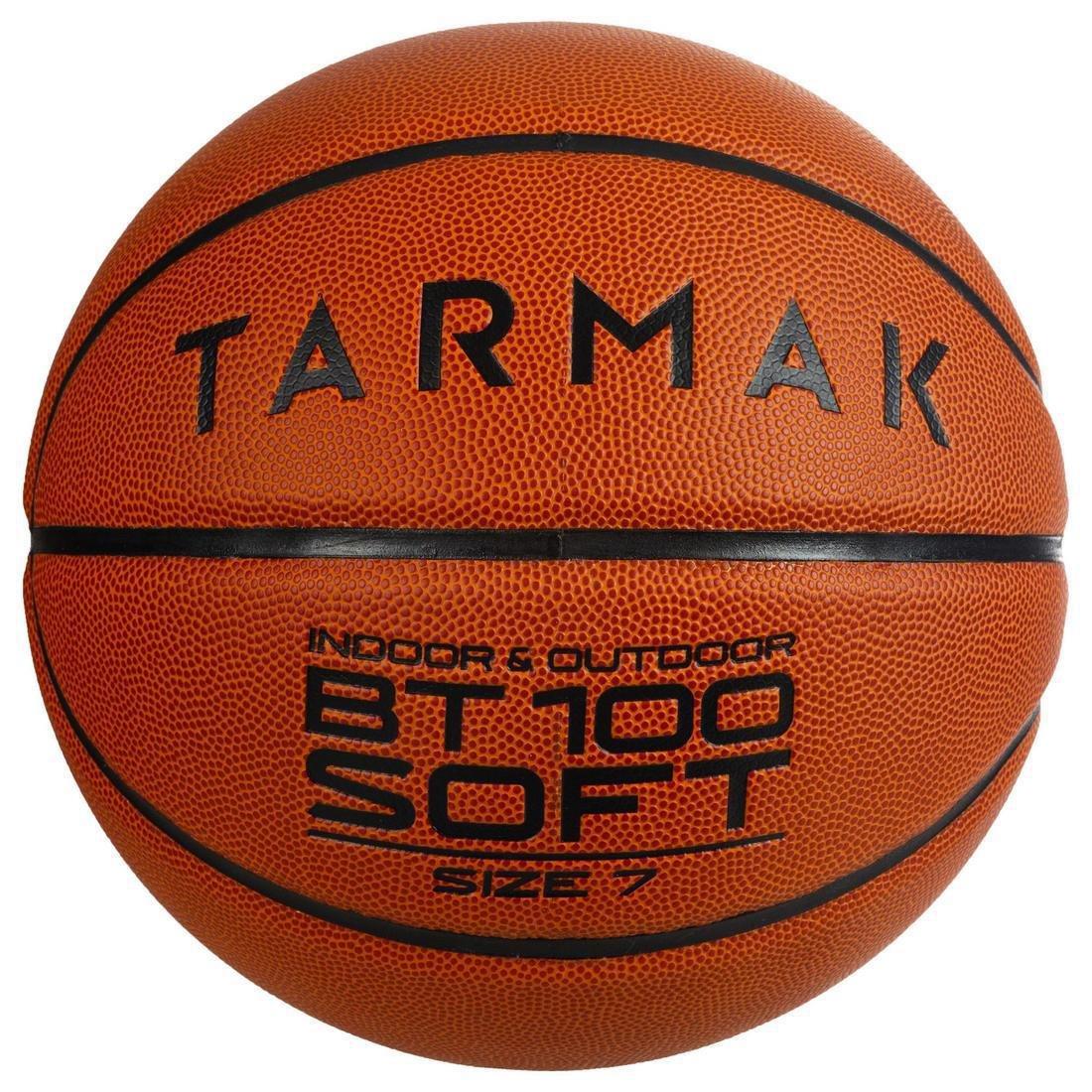 US 7  Size 7 Basketball BT100 for Men Ages 13 and Up, Hazelnut, , large image number 0