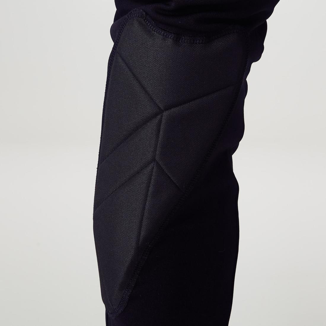6-7Y  F100 Kids' Goalkeeper Bottoms, Black, , large image number 7