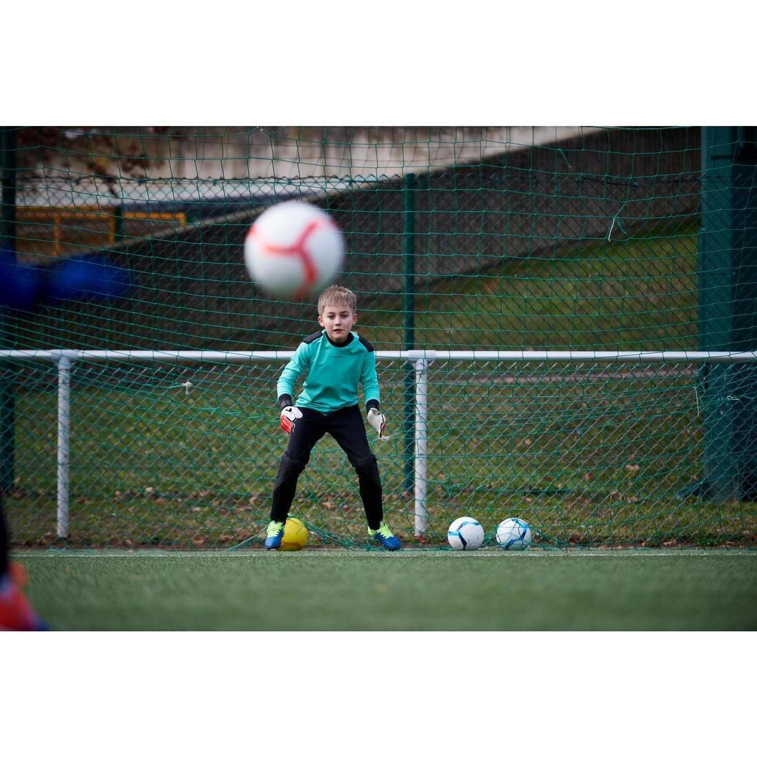 6-7Y  F100 Kids' Goalkeeper Bottoms, Black, , large image number 10
