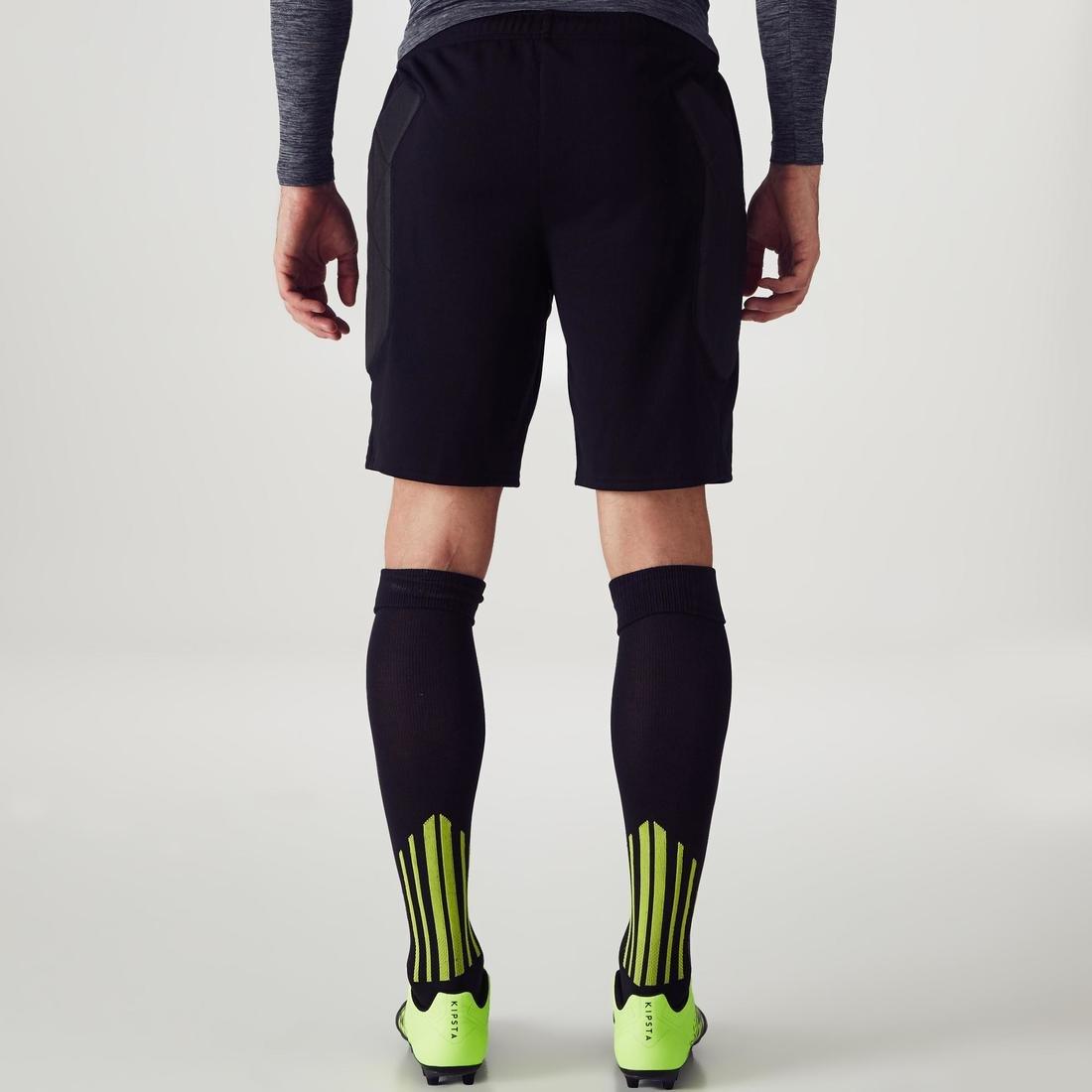 W34 L34  Adult Goalkeeper Shorts F100 - Black, Default, , large image number 3