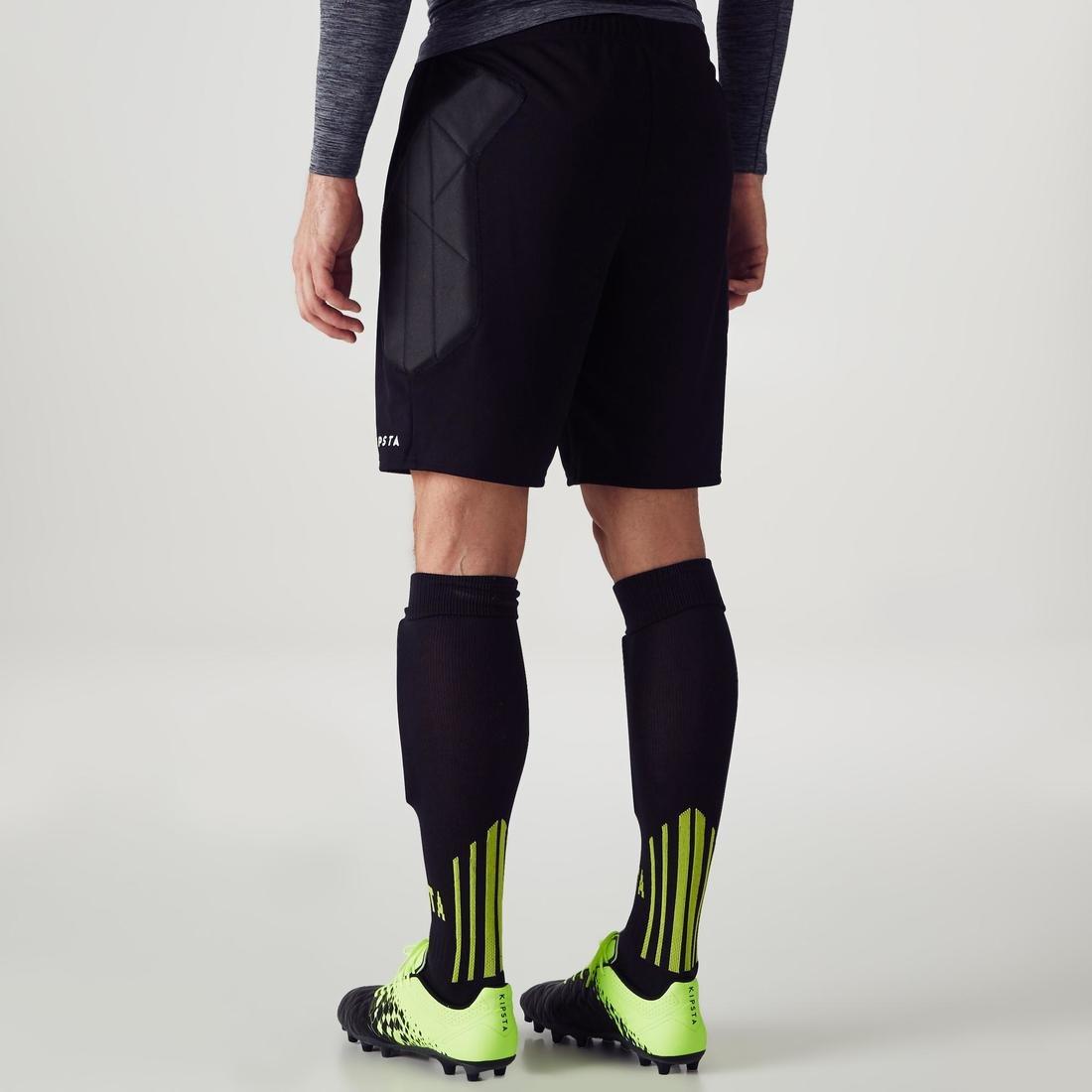 W34 L34  Adult Goalkeeper Shorts F100 - Black, Default, , large image number 4
