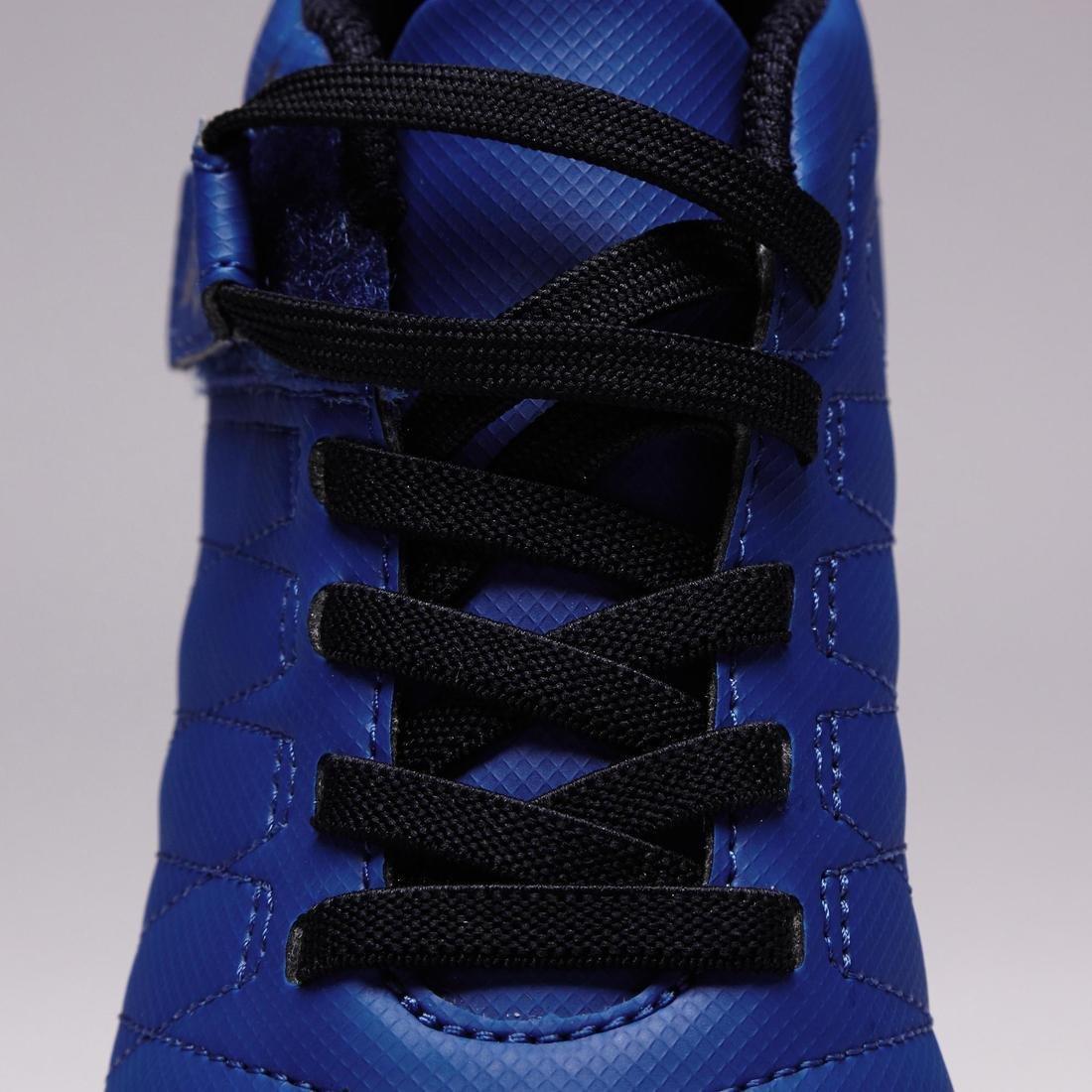 EU 29  Agility 140 FG Kids' Dry Pitch Rip-Tab Football Boots, Light Grey, No Color, large image number 5