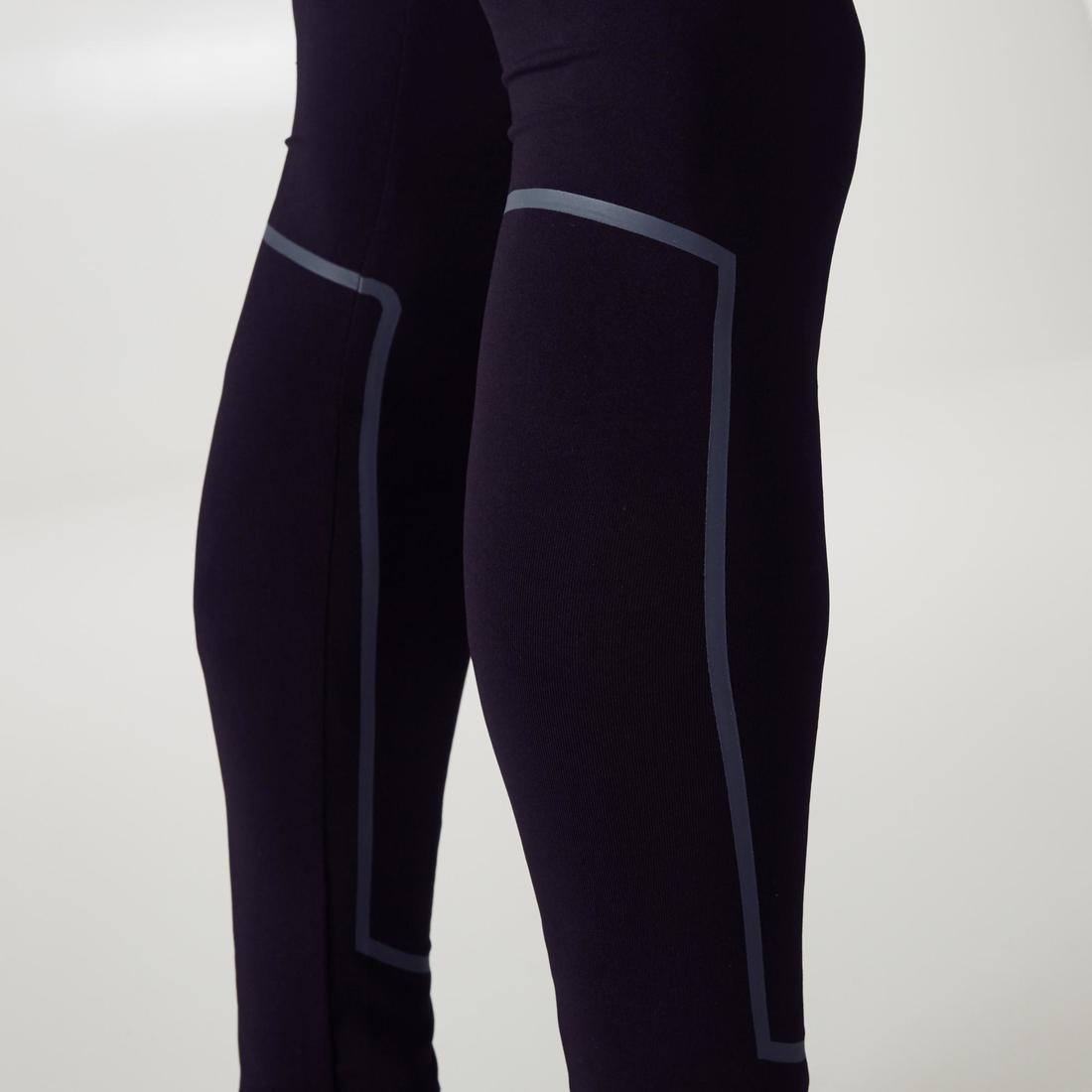 Medium  Men's Tights Keepdry 100 - Black, , large image number 7