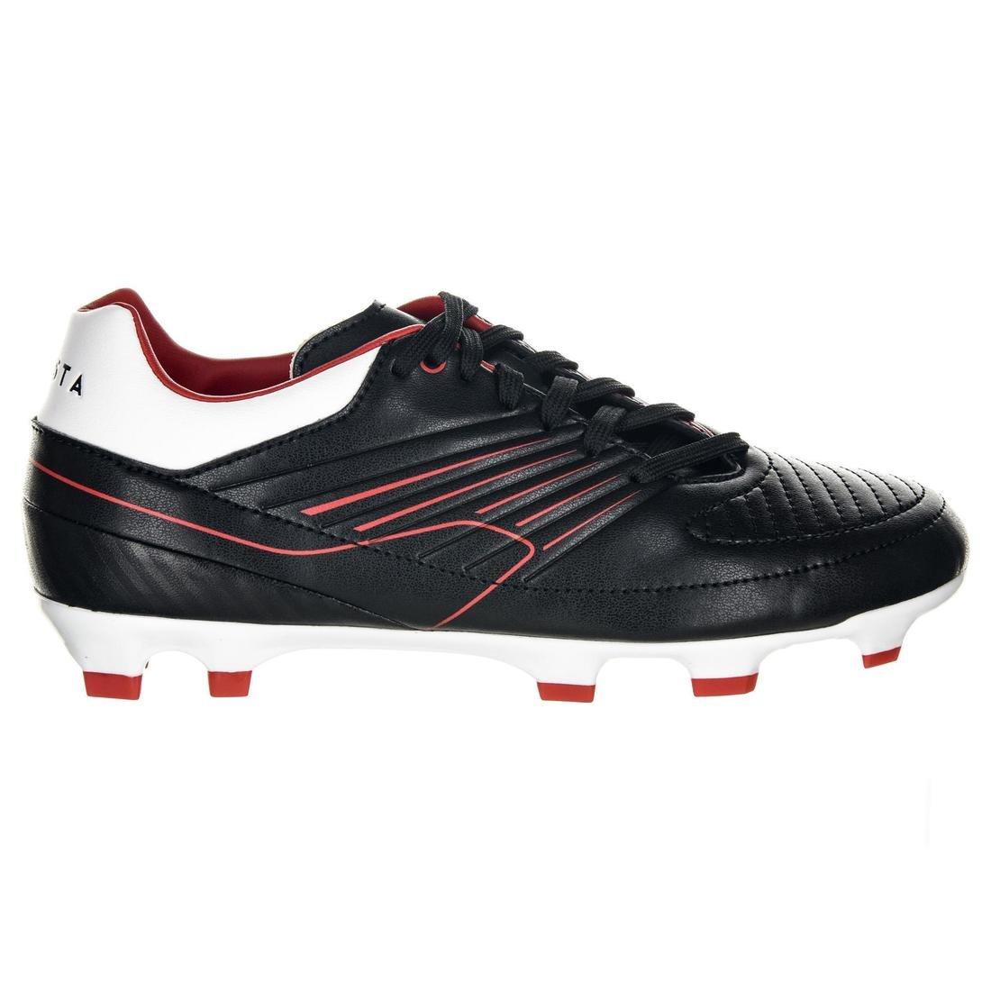 EU 36  Kids' Moulded Rugby Boots Skill R500 FG - Red, Scarlet Red, , large image number 1