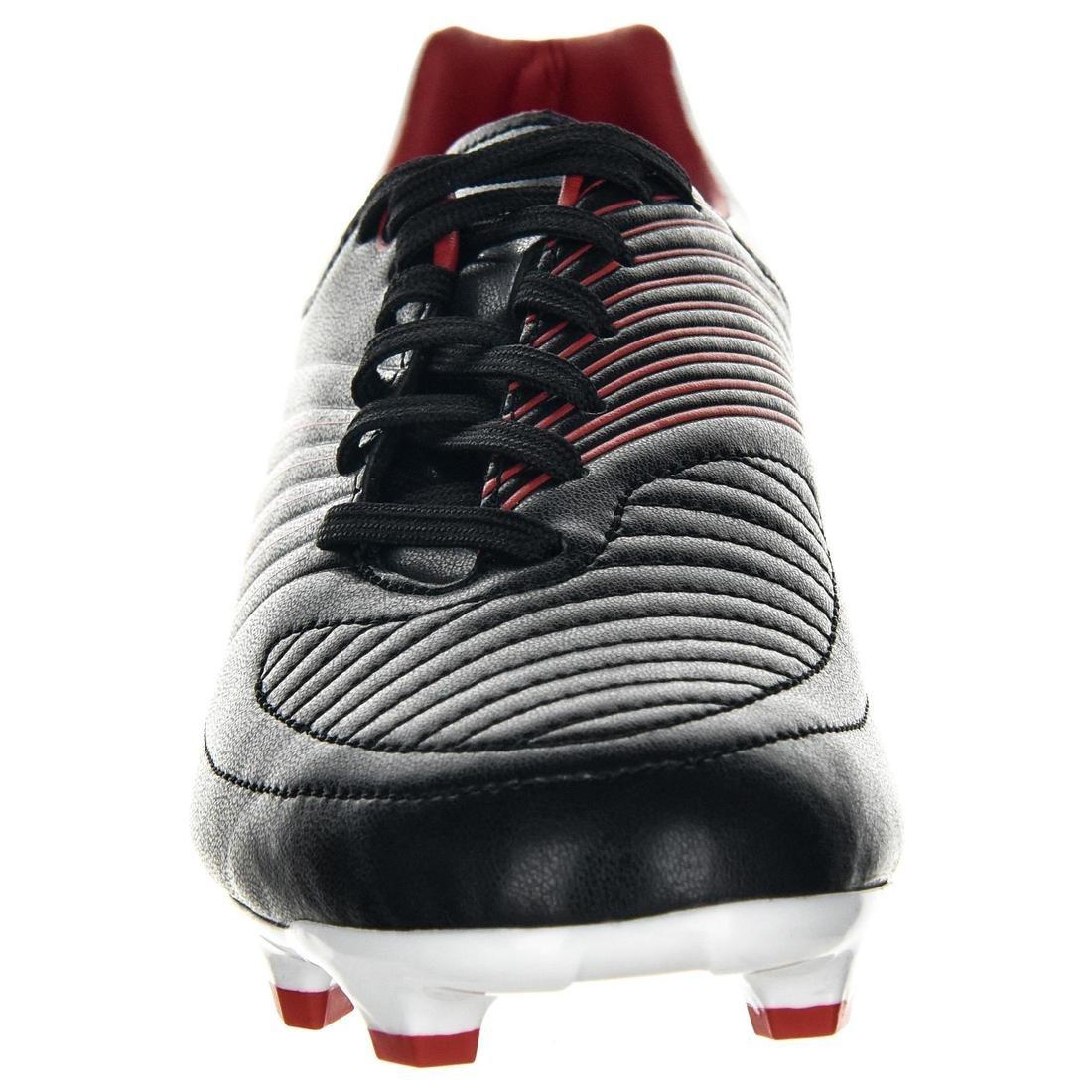EU 36  Kids' Moulded Rugby Boots Skill R500 FG - Red, Scarlet Red, , large image number 2