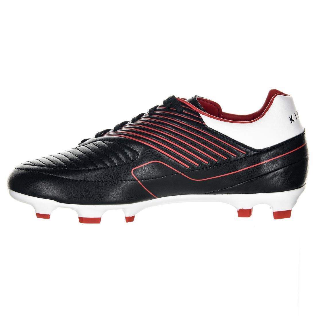 EU 36  Kids' Moulded Rugby Boots Skill R500 FG - Red, Scarlet Red, , large image number 3