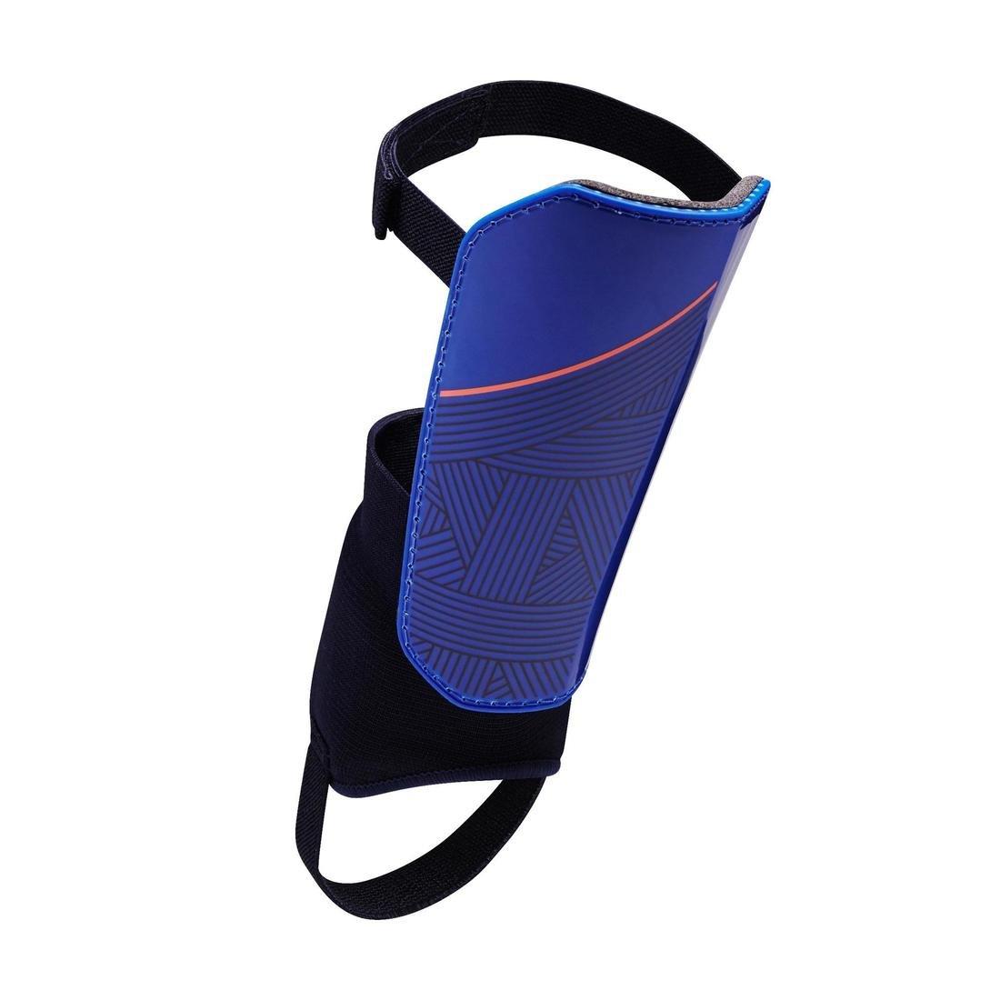 Small  Kids' Football Shin Pads F140. /., Blue, , large image number 8