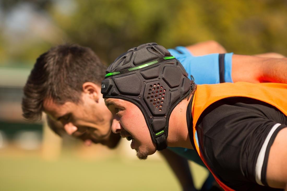 Large R500 Rugby Scrum Cap, Charcoal Grey, , large image number 3