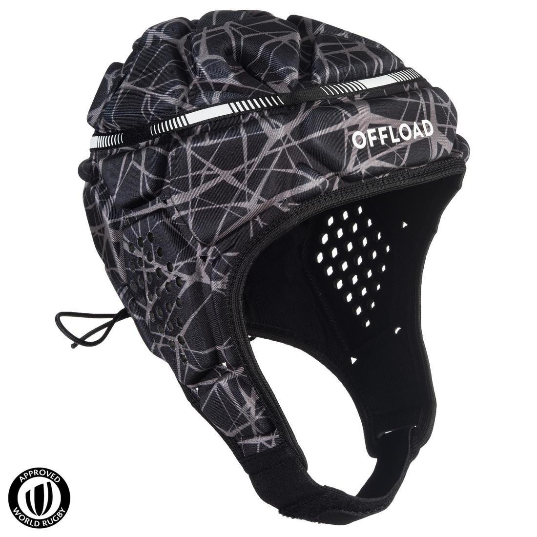 Large R500 Rugby Scrum Cap, Charcoal Grey, , large image number 13