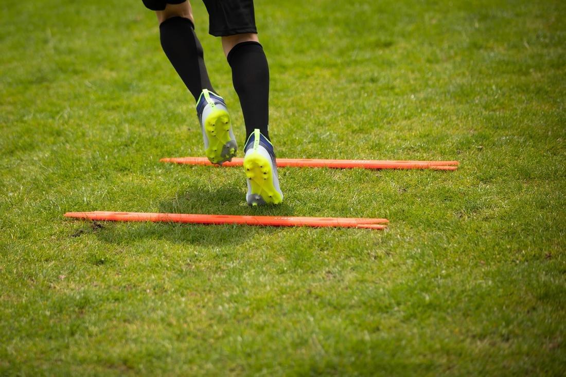90 cm Football Training Bars Twin-Pack Modular - Orange, , large image number 9