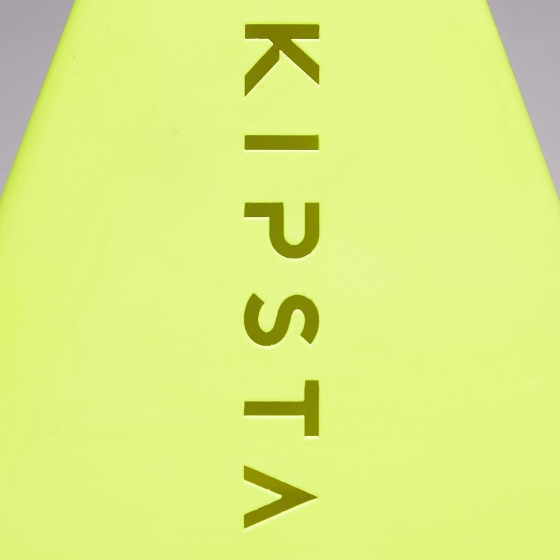 15Cm Training Cones 6-Pack Essential, Fluo Lime Yellow, , large image number 4