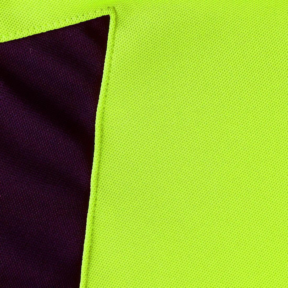 14-15 Years  F100 Kids' Football Goalkeeper Shirt, Fluo Lime Yellow, , large image number 10