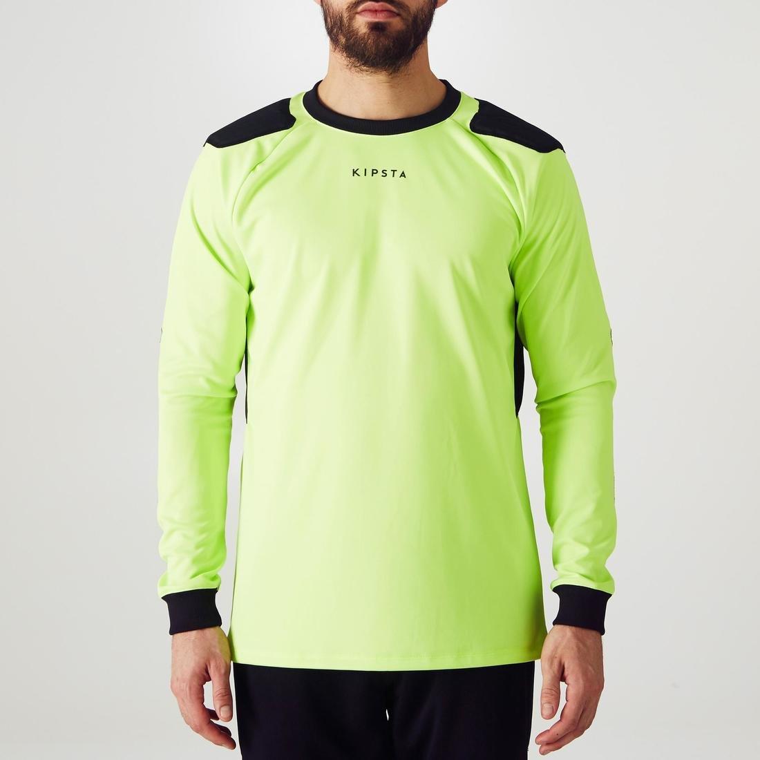 2XL  F100 Adult Goalkeeper Jersey, Fluo Lime Yellow, , large image number 1