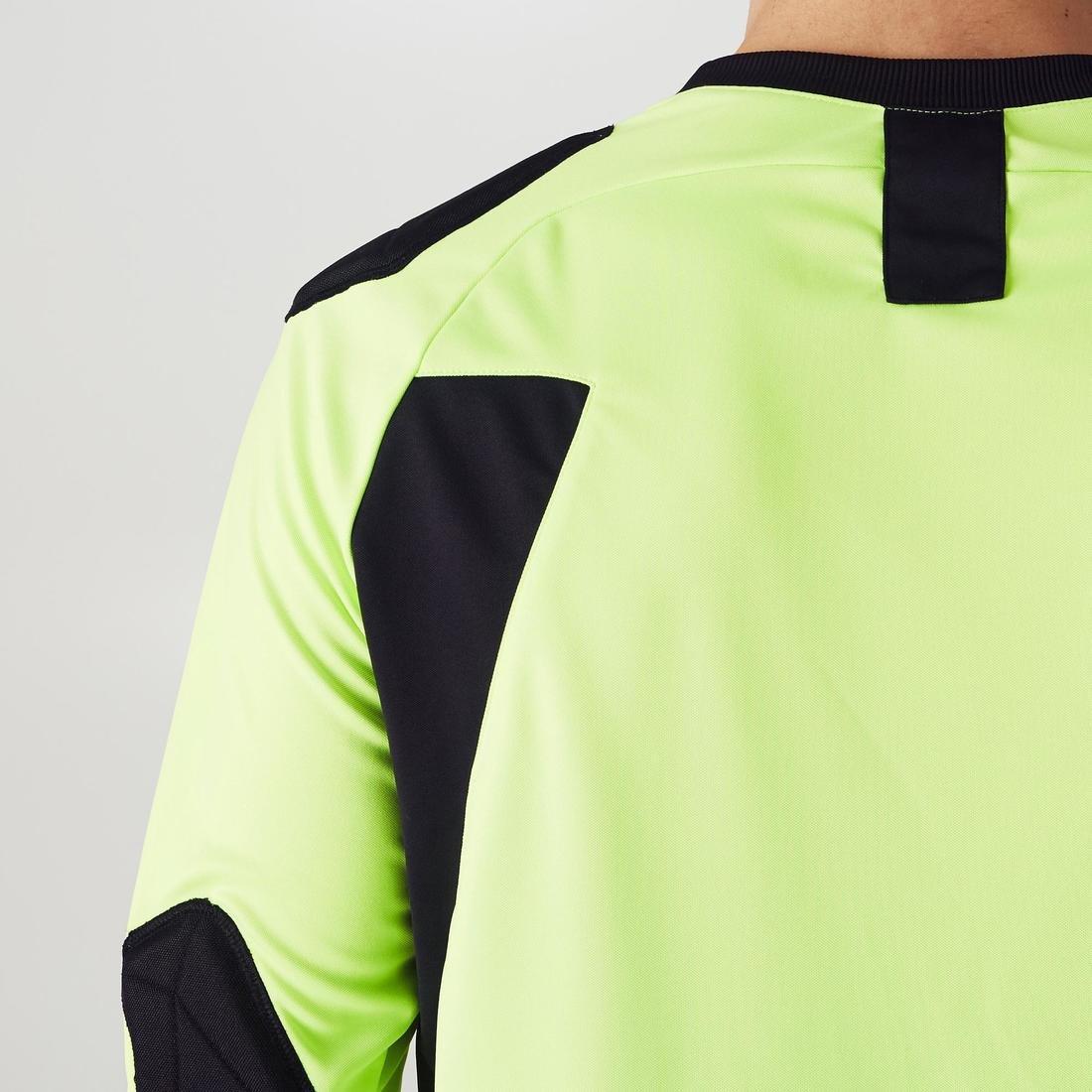 2XL  F100 Adult Goalkeeper Jersey, Fluo Lime Yellow, , large image number 6