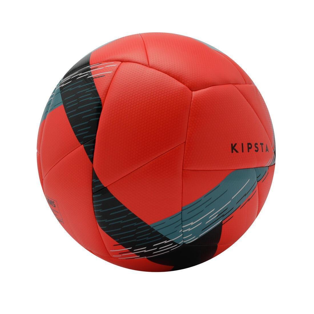 5  Hybrid Size 5 Football F550, Fluo Peach, , large image number 0