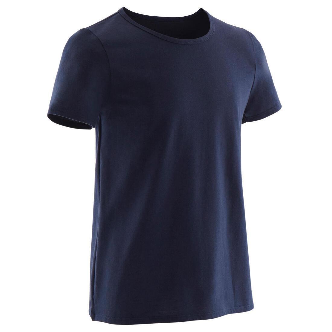 8-9Y  Kids' Basic T-Shirt, Grey, , large image number 2