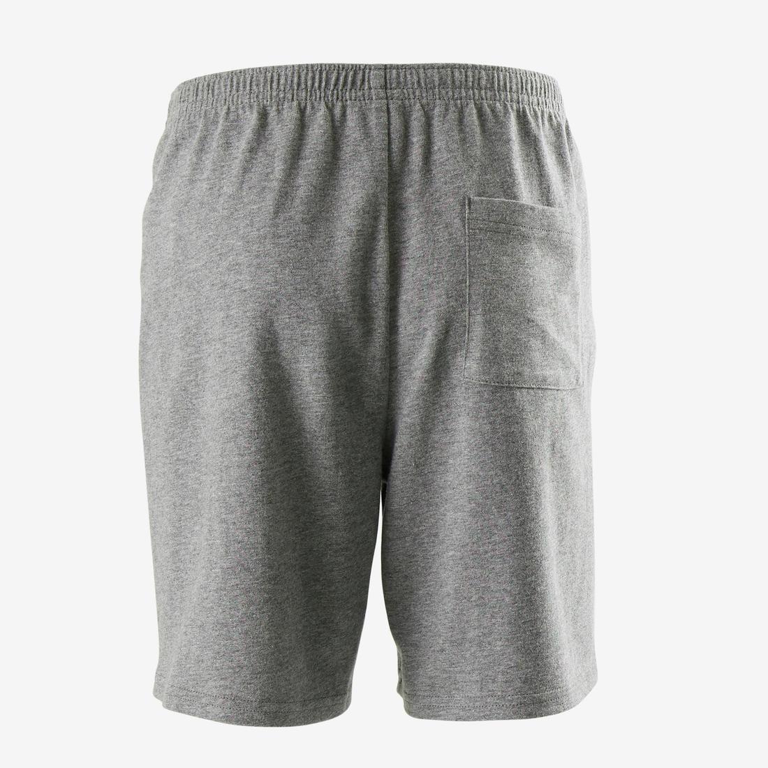 14-15Y Boys' Gym Shorts 100 - Heathered/Print, Grey, , large image number 10