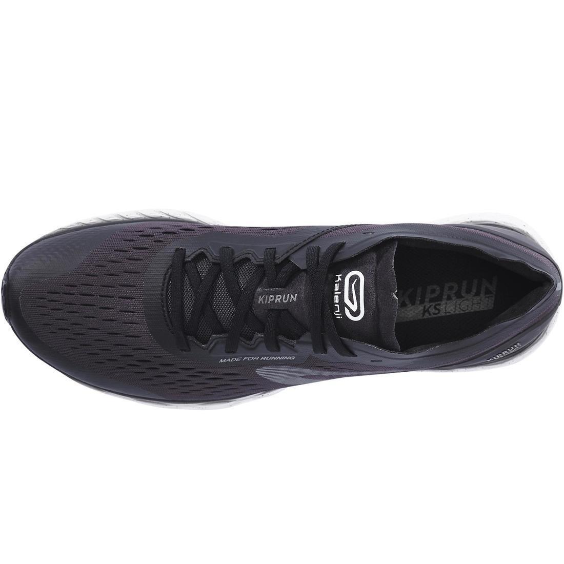EU 43  KIPRUN KS LIGHT MEN'S RUNNING SHOES, Black, No Color, large image number 8